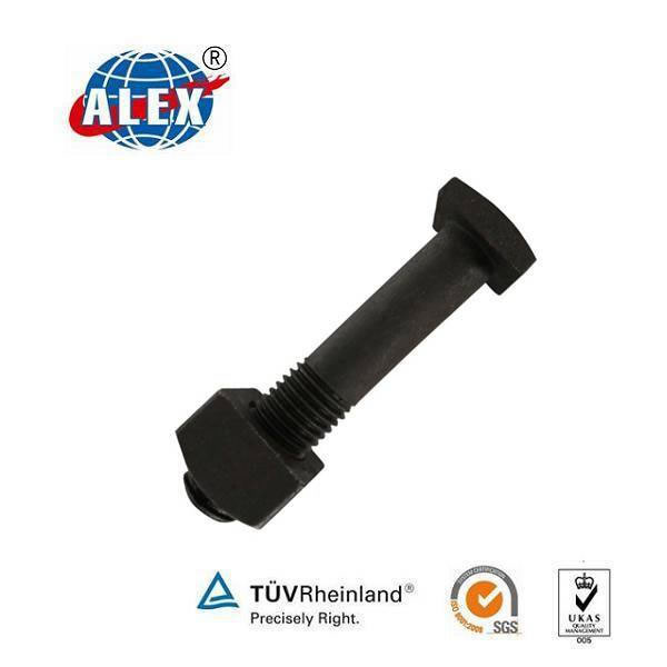 Railway Square Head Bolt with nut