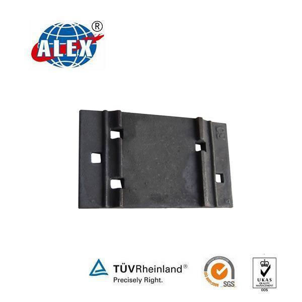 rail tie plate for railway clamp