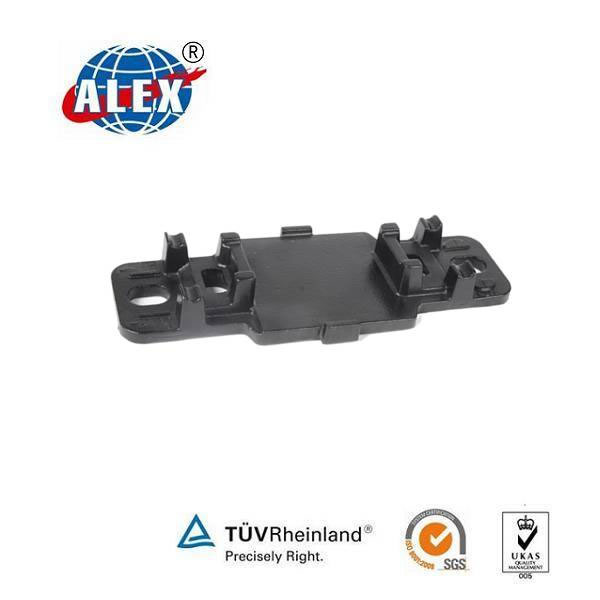 rail tie bearing plate