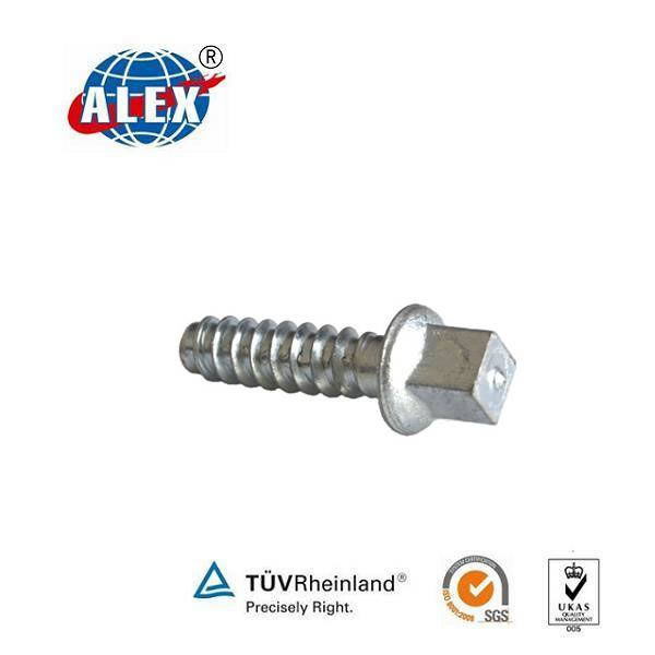 Zinc Plated Railway Screw