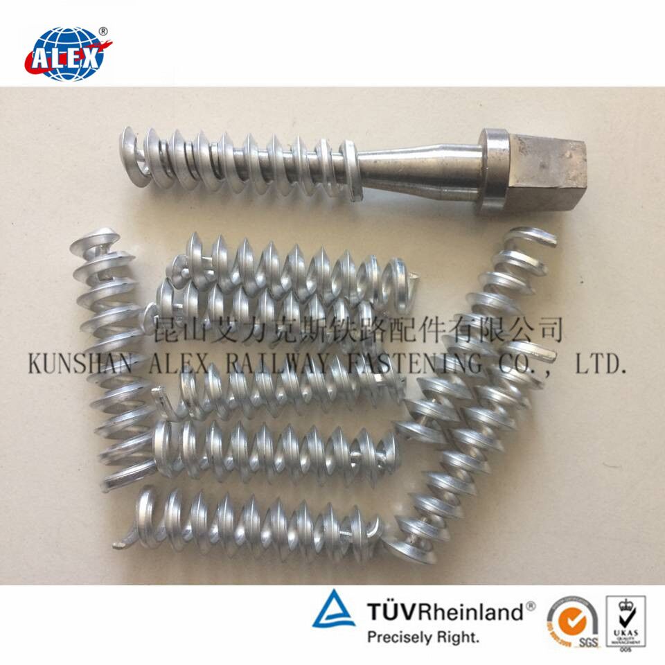 Railway Screw Spike Aluminum insert factory